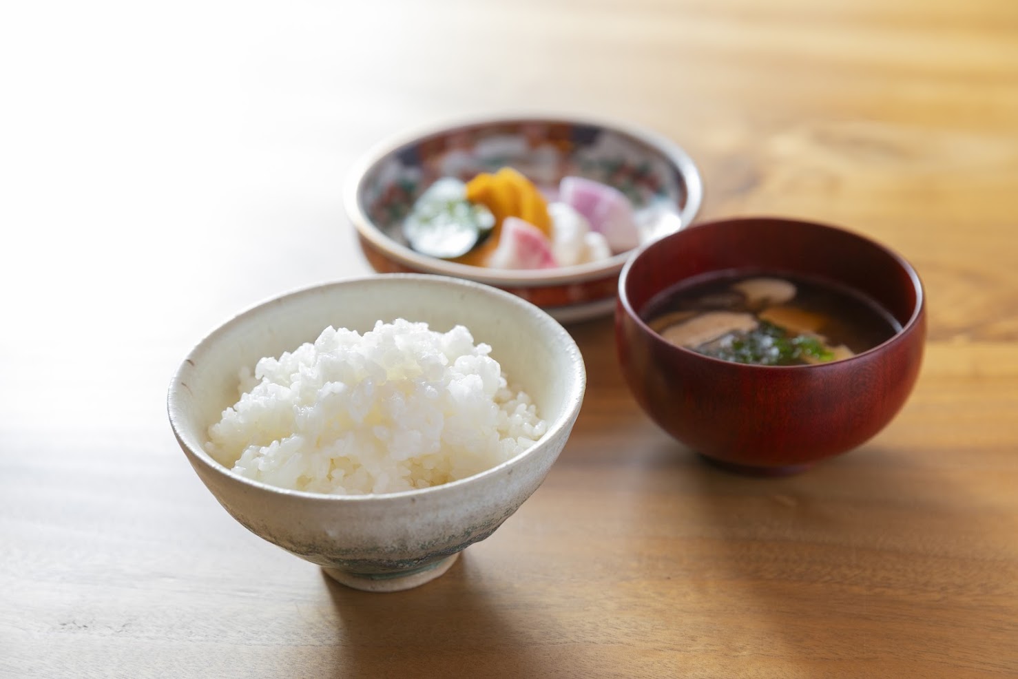 ごはんと味噌汁