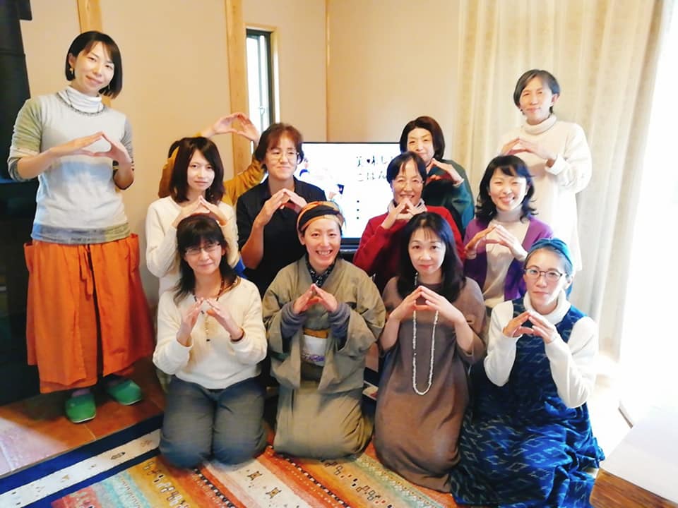 自宅上映会の様子